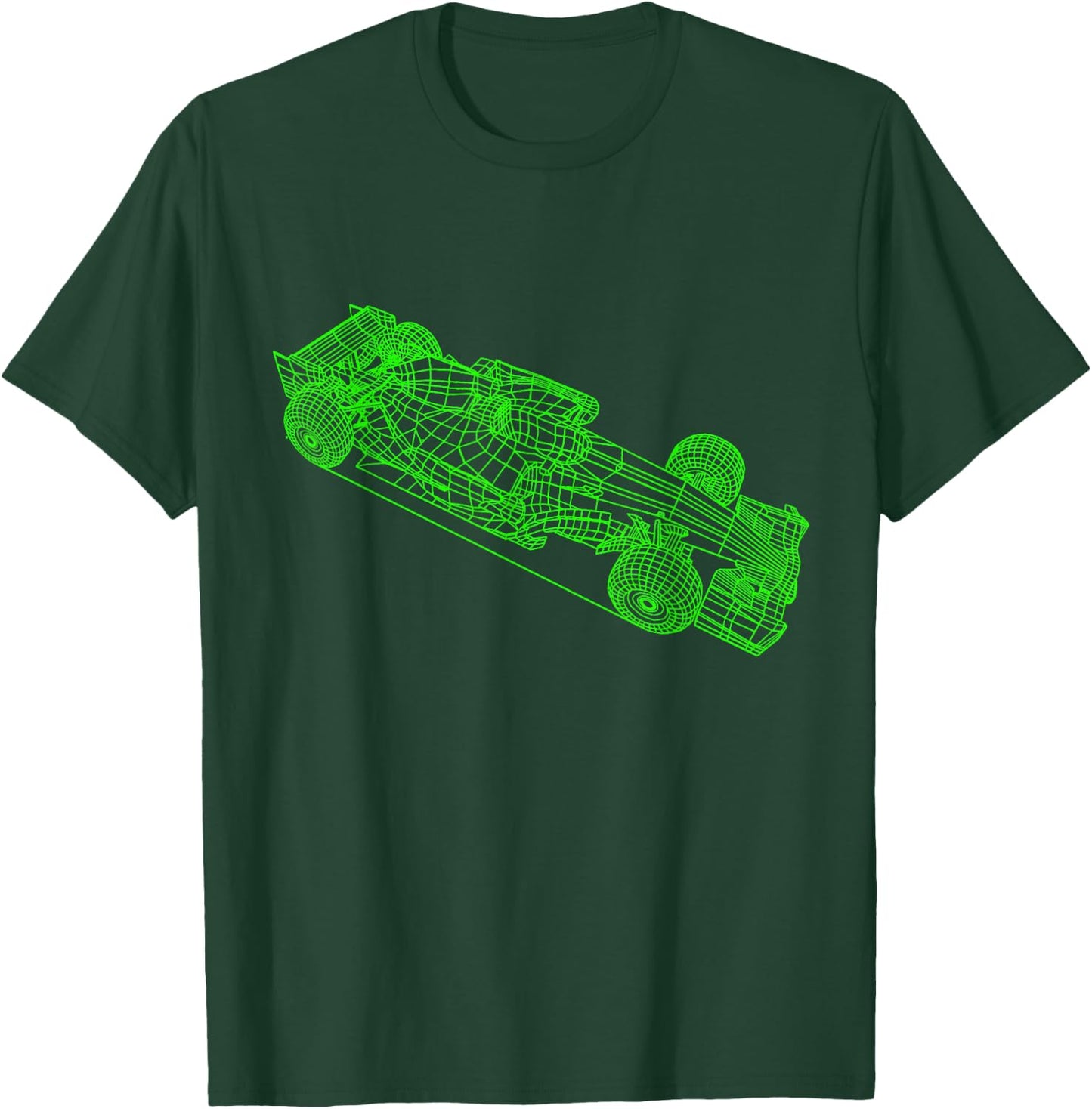 Racing Car Racing Car Motorsport Car Racing T-Shirt - T-Shirt | Forest