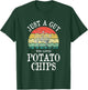 Just A Guy Who Loves Potato Chips T-Shirt - T-Shirt | Forest