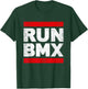 BMX Vintage Shirt Bicycle Gift Run BMX T-Shirt - T-Shirt | Forest