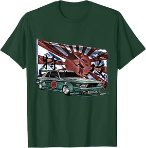 Kamikaze,Bosozoku,Shakotan,Garuchan,Kyusha,Yankii,Bippu,Race T-Shirt - T-Shirt | Forest