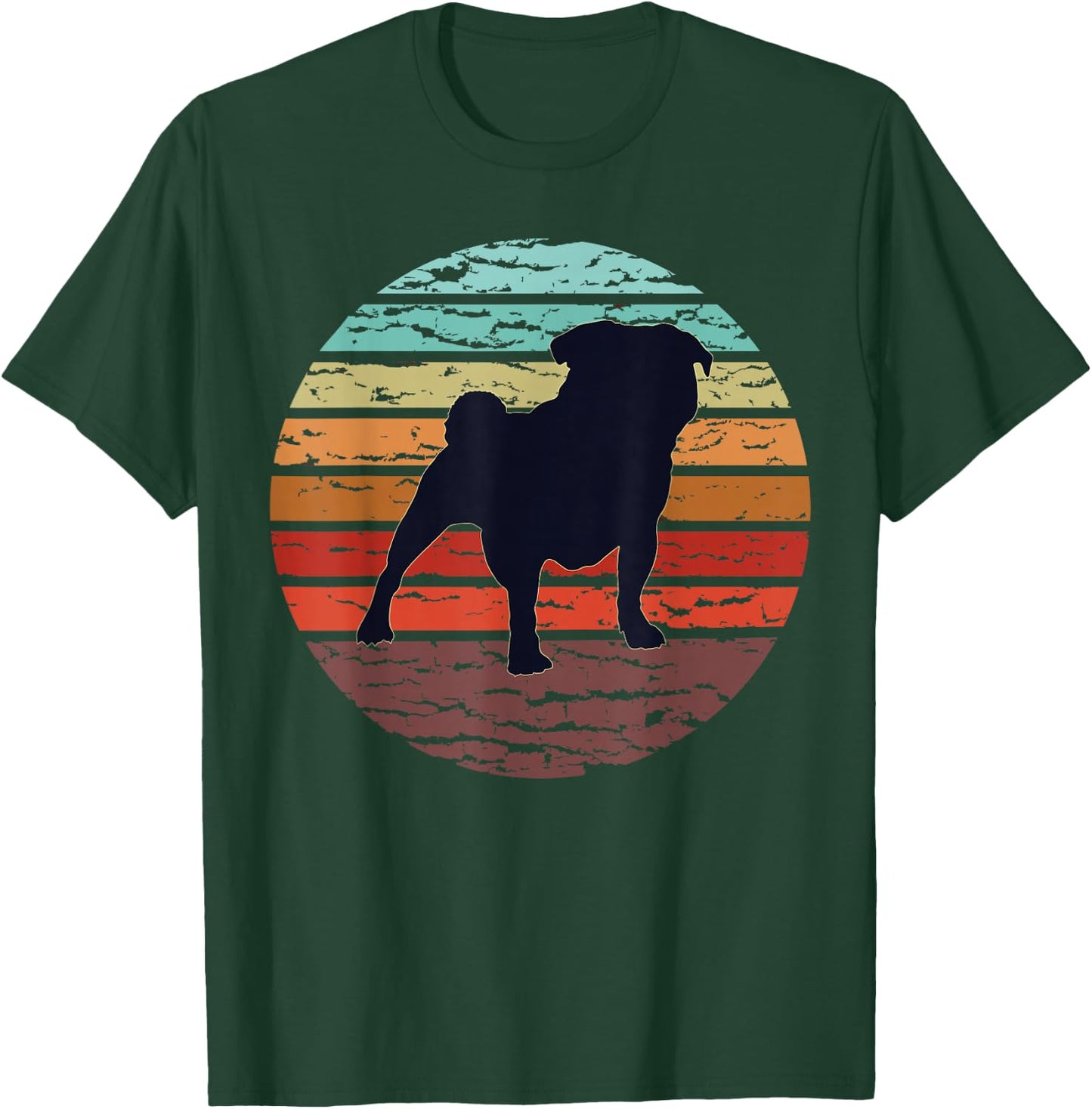 Pug Pug T-Shirt - T-Shirt | Forest