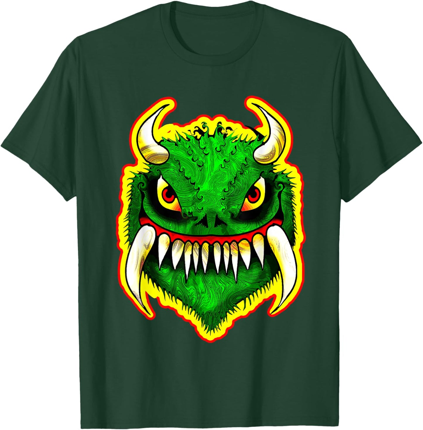 The Hodag of Rhinelander, Wisconsin Monster Cryptid Creature T-Shirt - T-Shirt | Forest