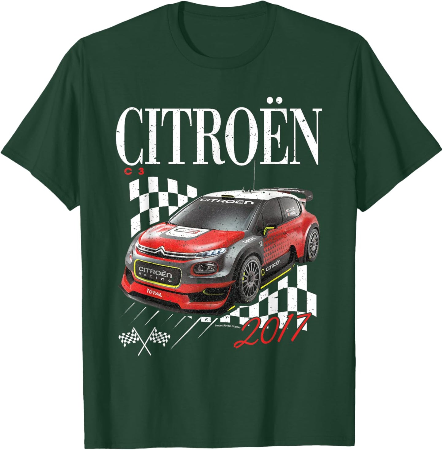 Citroën C3 Racing 2017 T-Shirt - T-Shirt | Forest