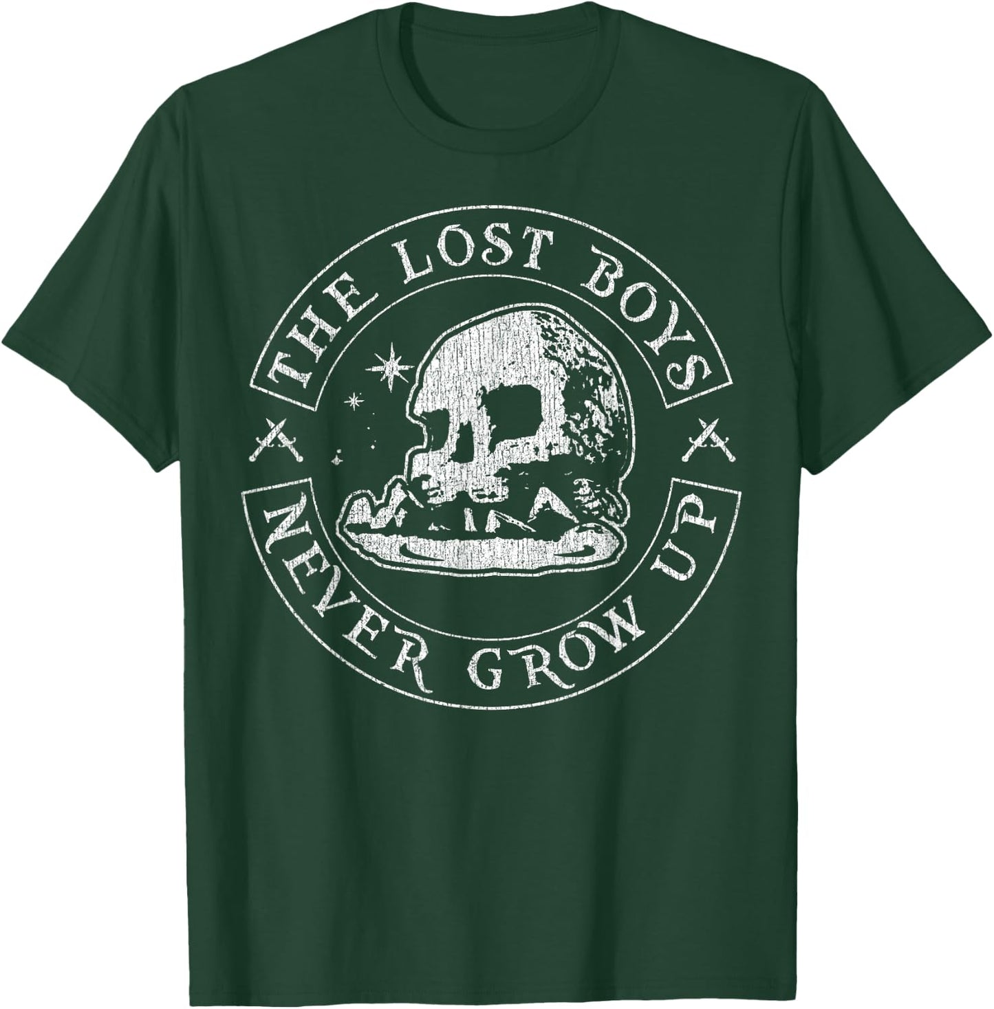 Disney Peter Pan The Lost Boys Never Grow Up Small T-Shirt - T-Shirt | Forest