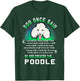 God Once Said God Created The Poodle Funny Puppy Dog Lover T-Shirt - T-Shirt | Forest