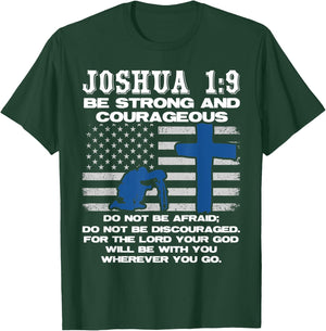 The Lord Will Be With You Wherever You Go Prayer T-Shirt - T-Shirt | Forest