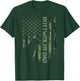 Vintage USA Camo Flag Proud Rottweiler Dad Rottie Silhouette T-Shirt - T-Shirt | Forest