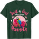 Kids Parrot Just a Girl Who Loves Parrots T-Shirt - T-Shirt | Forest