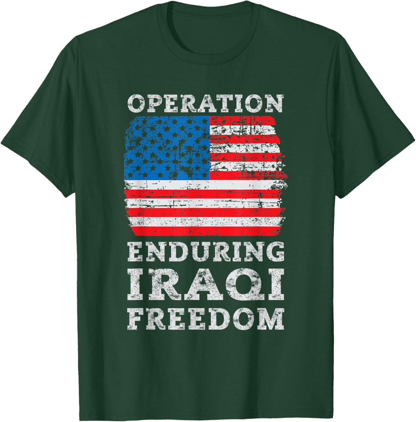 Military Operation Enduring Iraqi Freedom T-Shirt - T-Shirt | Forest