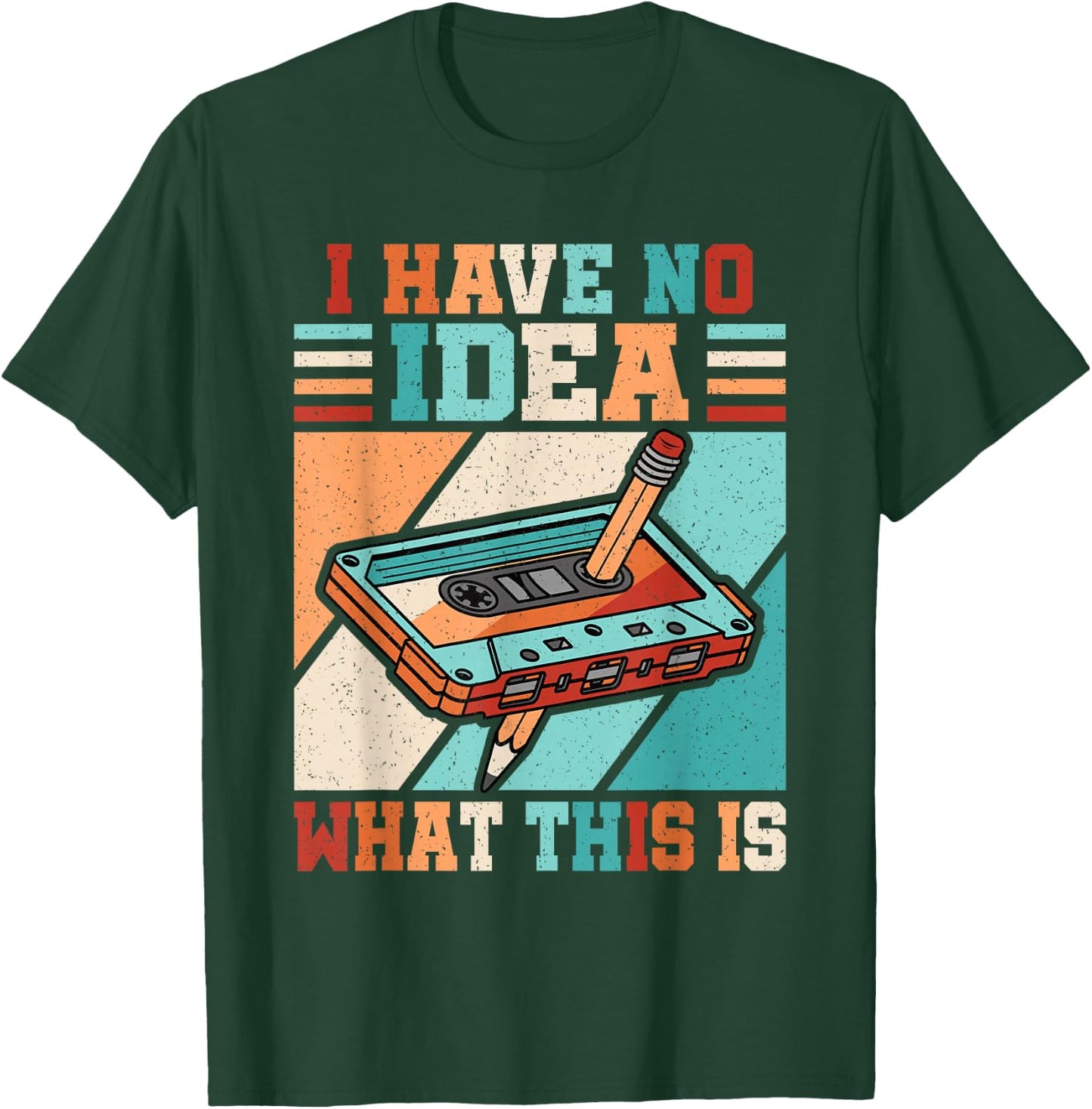 I Have No Idea What This is 80s 90s Outfit Boys Girls Kids T-Shirt - T-Shirt | Forest