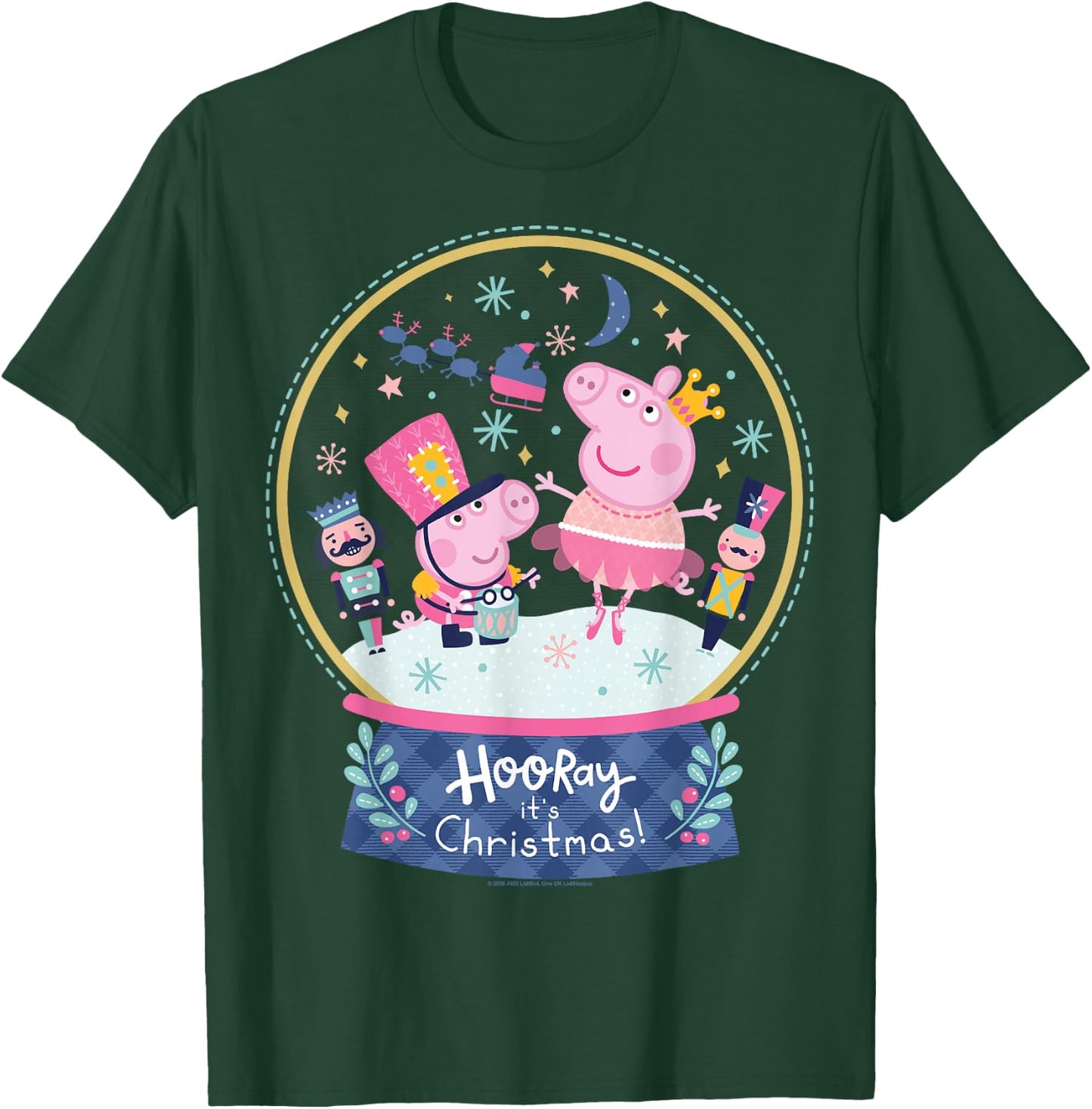 Peppa Pig Magical Snowglobe T-Shirt - T-Shirt | Forest