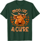 Funny Cow Moo Kidney Cancer Towards a Cure T-Shirt - T-Shirt | Forest