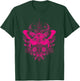 Death Moth Goth Gothic Witch Occult Wicca Hot Pink Black T-Shirt - T-Shirt | Forest