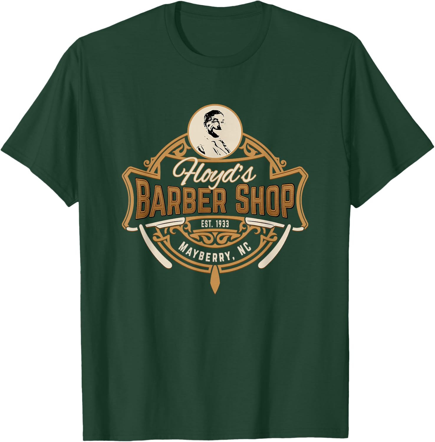 Andy Griffith Show | Floyd's Barber Shop Classic TV T-Shirt - T-Shirt | Forest