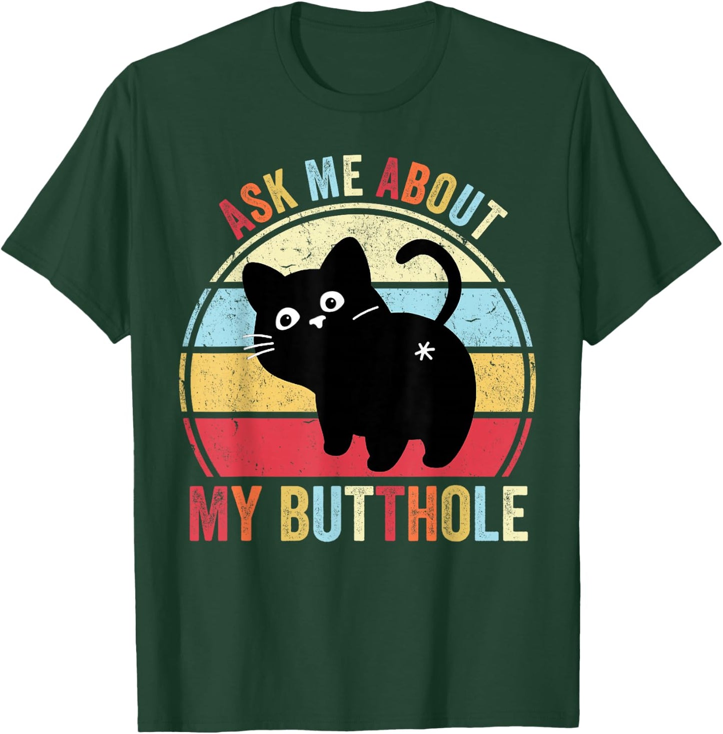 Meowlicious Black Cat - , Adult, Cat Lovers, Small, , Short Sleeve T-Shirt - T-Shirt | Forest