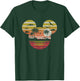 Disney Mickey and Friends Vintage Sunset Landscape Ears Logo T-Shirt - T-Shirt | Forest