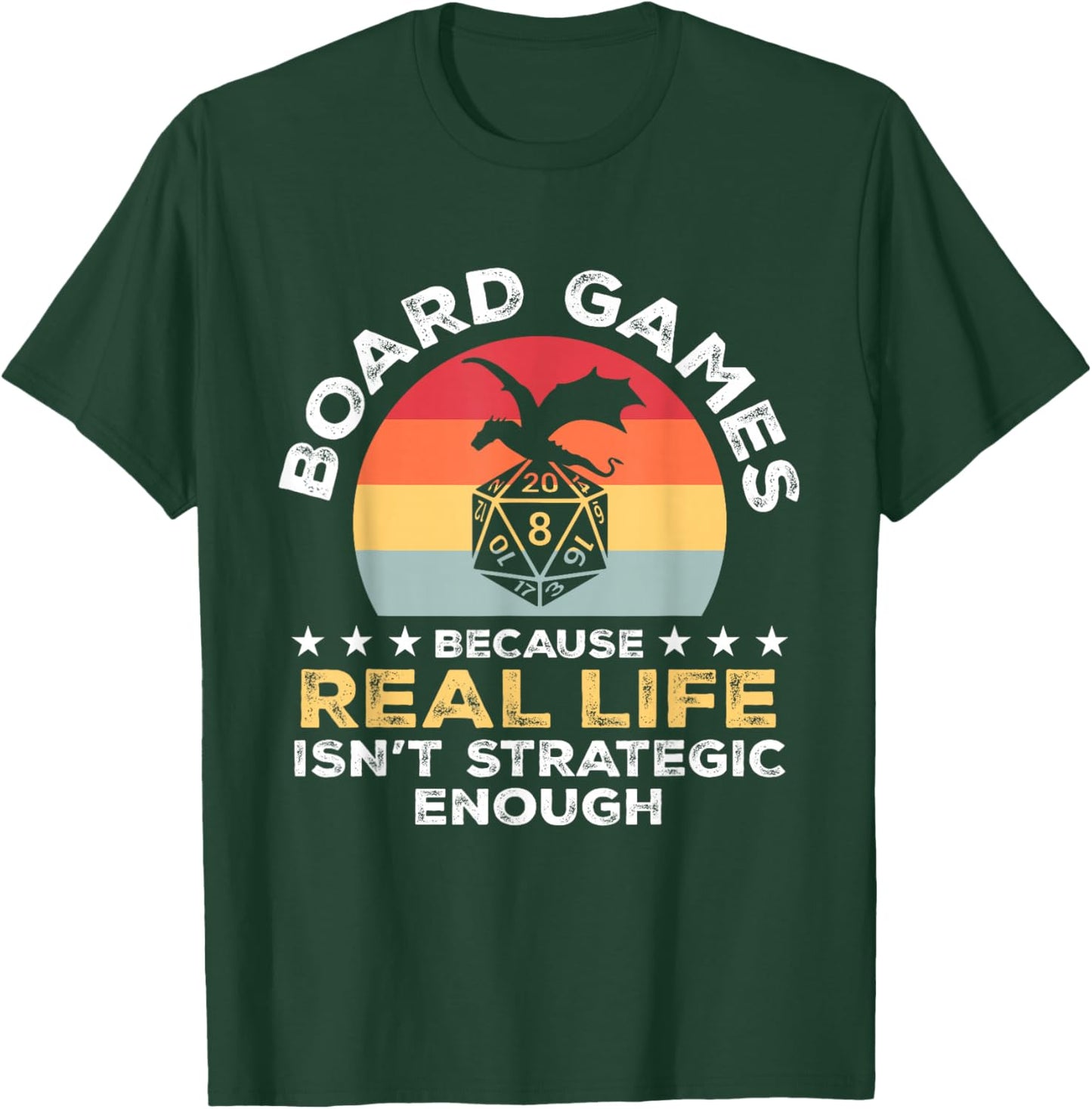 Tabletop Games Board Game Collectors Fantasy Board Games T-Shirt - T-Shirt | Forest