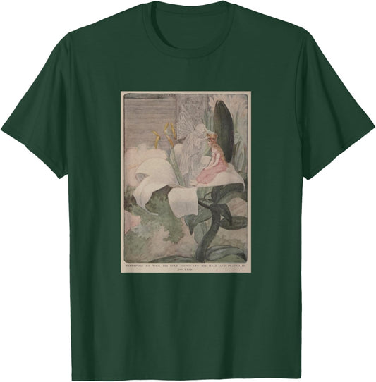Thumbelina Receiving a Golden Crown T-Shirt - T-Shirt | Forest
