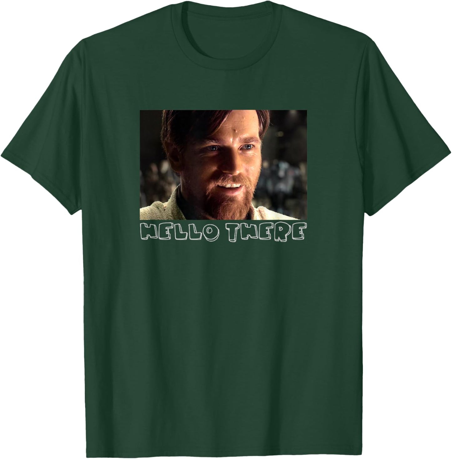 Star Wars Obi-Wan Kenobi Movie Picture Hello There T-Shirt - T-Shirt | Forest