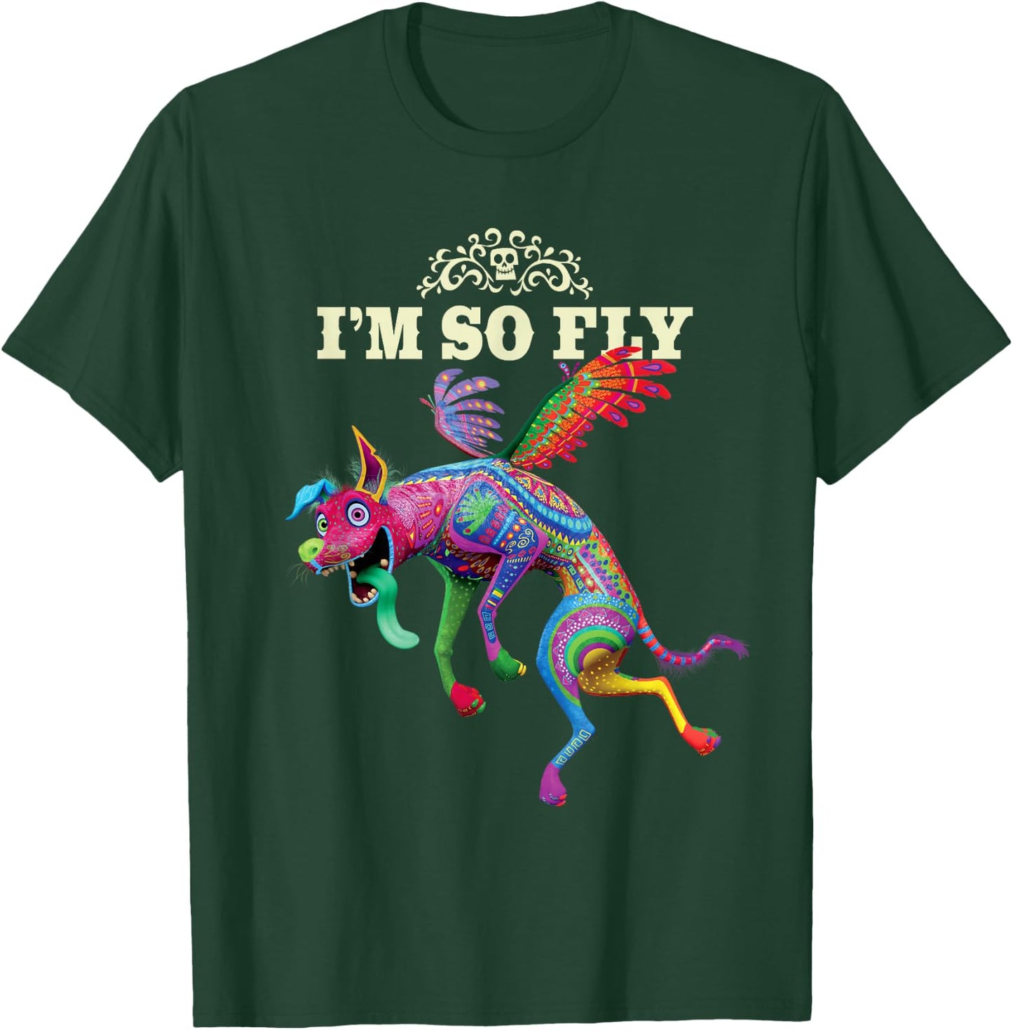 Disney Pixar Coco Dante I'm So Fly T-Shirt - T-Shirt | Forest