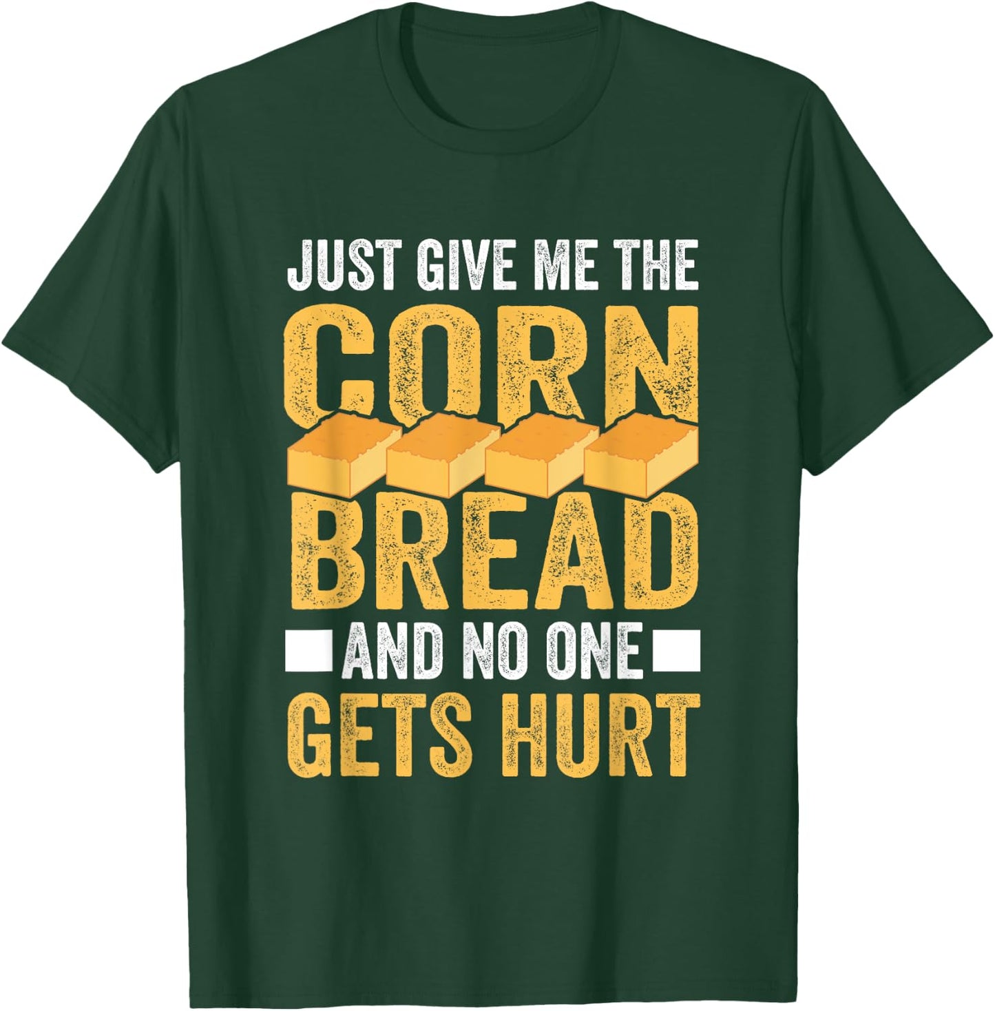 Funny Cornbread Food Baking Thanksgiving Baker Cornbread T-Shirt - T-Shirt | Forest