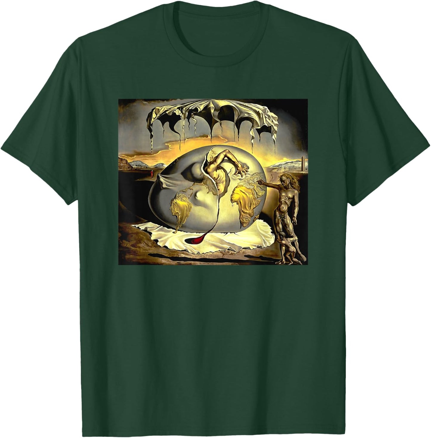 Famous Painting Illustration. T-Shirt - T-Shirt | Forest
