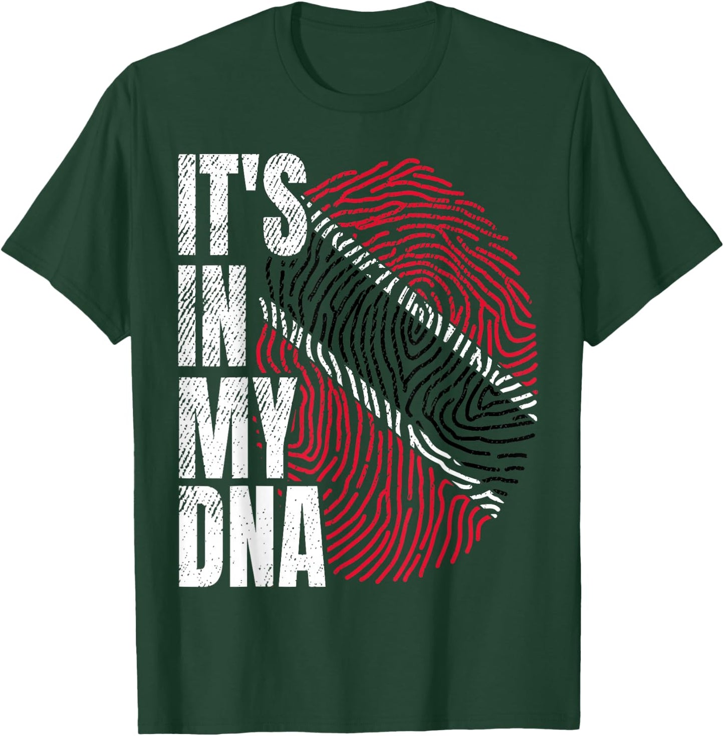It's in My DNA Trinidad and Tobago Flag Proud Boy Girl Gift T-Shirt - T-Shirt | Forest