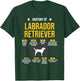 Anatomy Of Labrador Retriever Dog Lover T-Shirt - T-Shirt | Forest