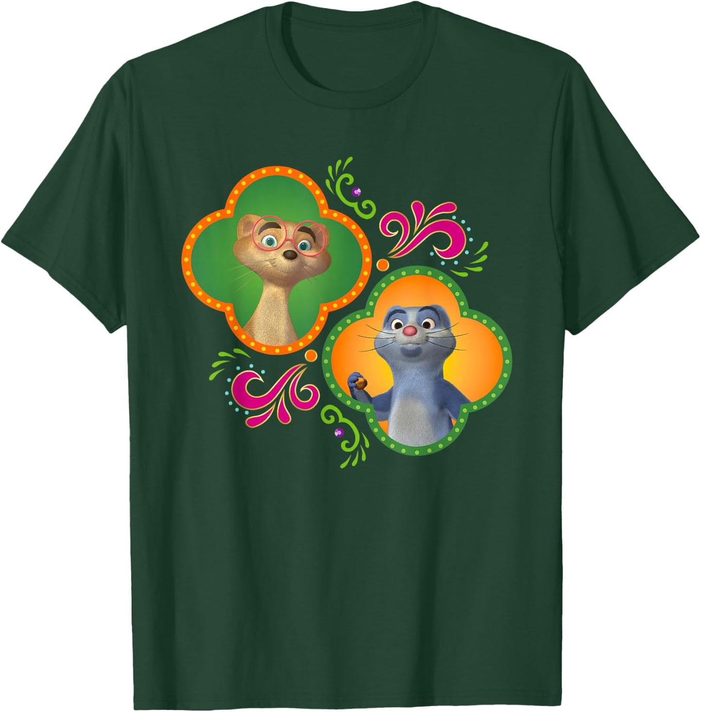 Disney Junior Mira, Royal Detective Mikku and Chikku Small T-Shirt - T-Shirt | Forest