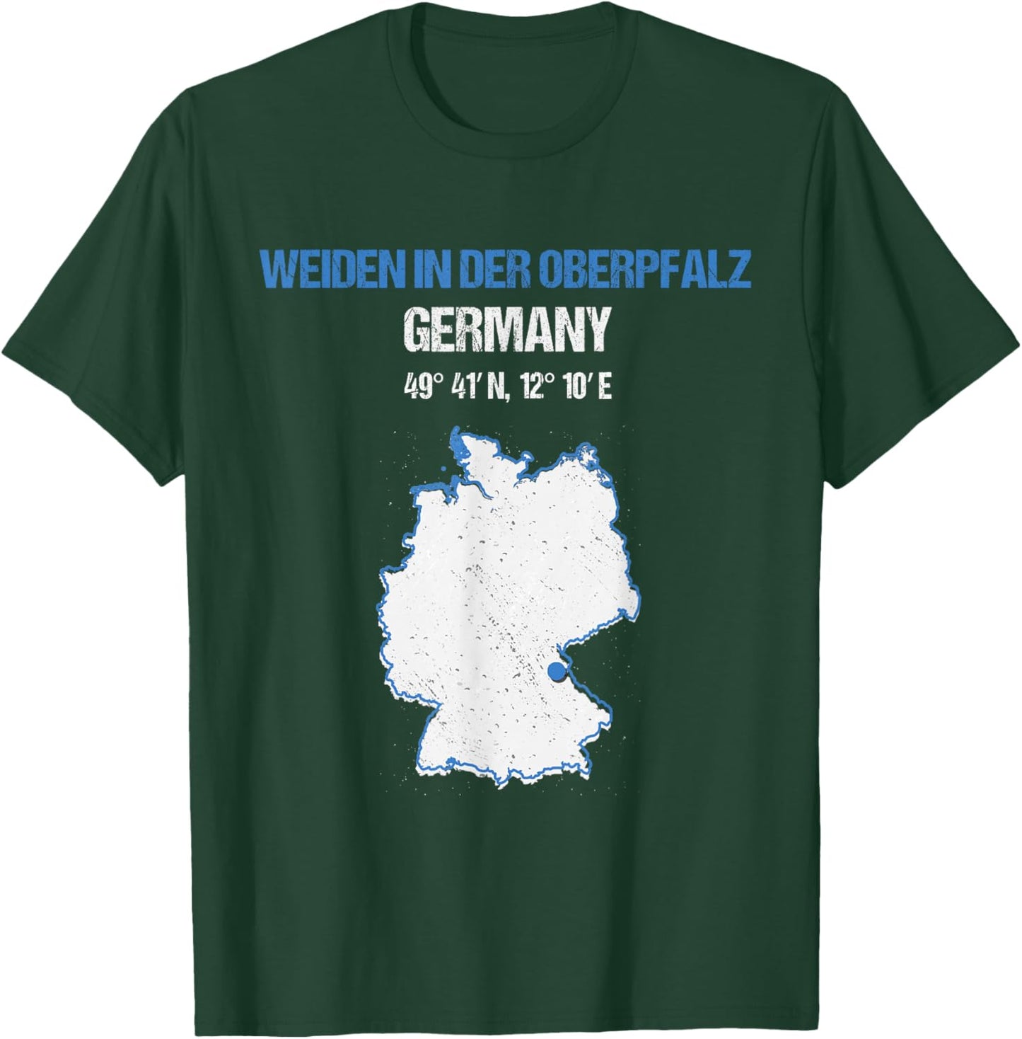 Weiden in der Oberpfalz Germany City T-Shirt - T-Shirt | Forest