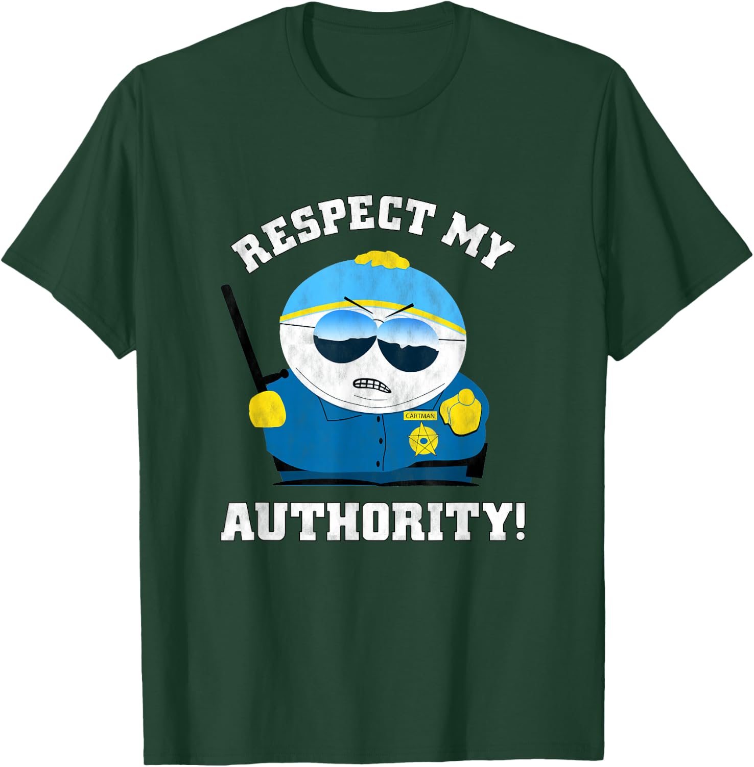 South Park Officer Cartman T-Shirt - T-Shirt | Forest