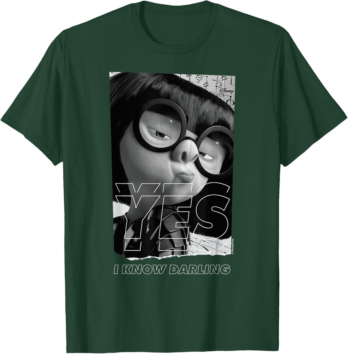 The Incredibles - Edna Yes Darling T-Shirt - T-Shirt | Forest