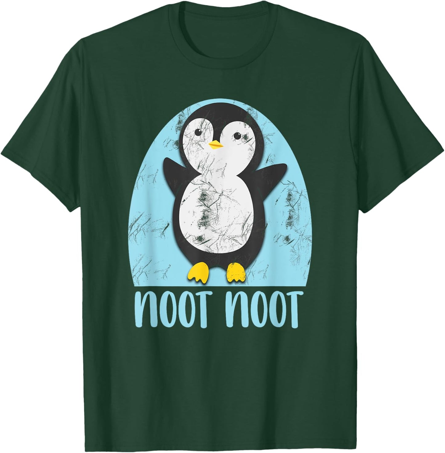 Noot Noot Funny Penguin Bird Sound Christmas Winter Penguin T-Shirt - T-Shirt | Forest