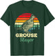 Grouse Slayer Funny Ruffed Grouse Bird Hunting Gift Hunter T-Shirt - T-Shirt | Forest