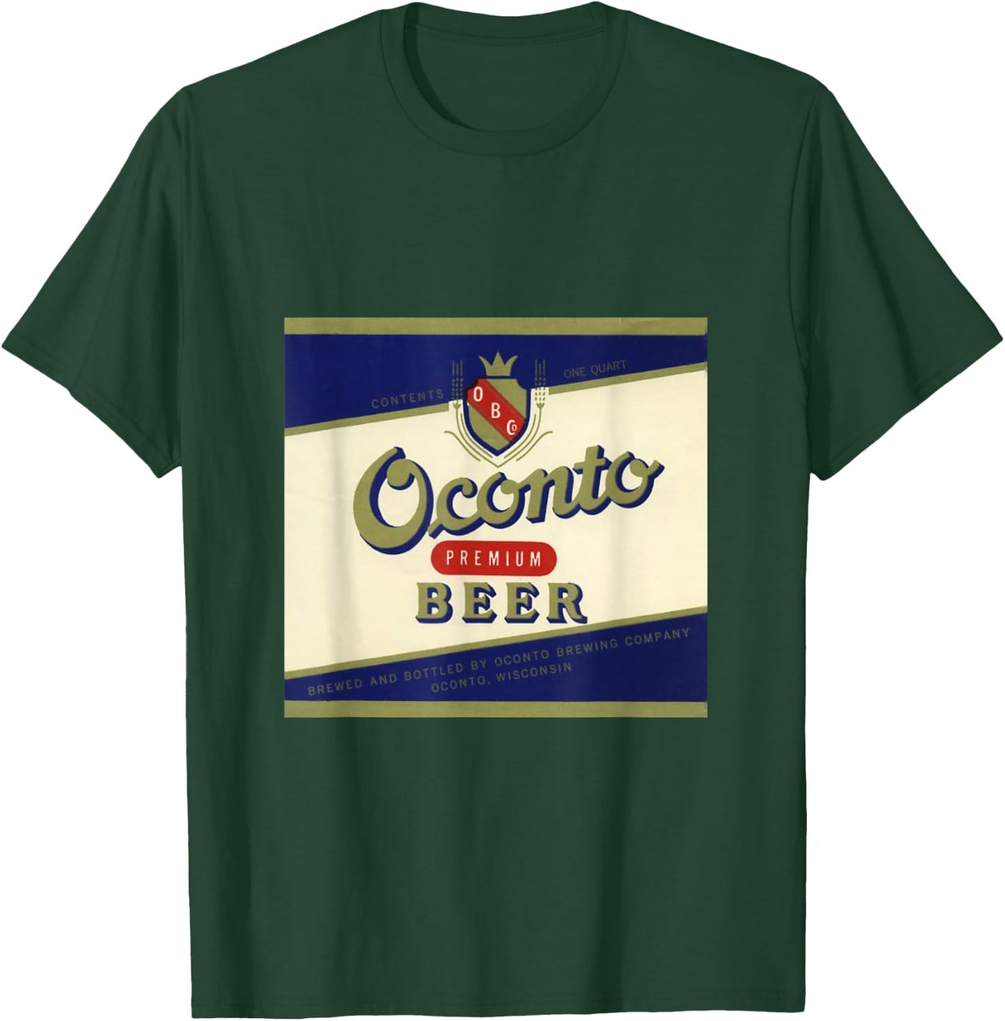 Oconto Beer T-Shirt - T-Shirt | Forest