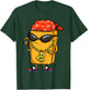 Funny Chicken Nugget Gift Kids Cool Gangster Nug Life T-Shirt - T-Shirt | Forest