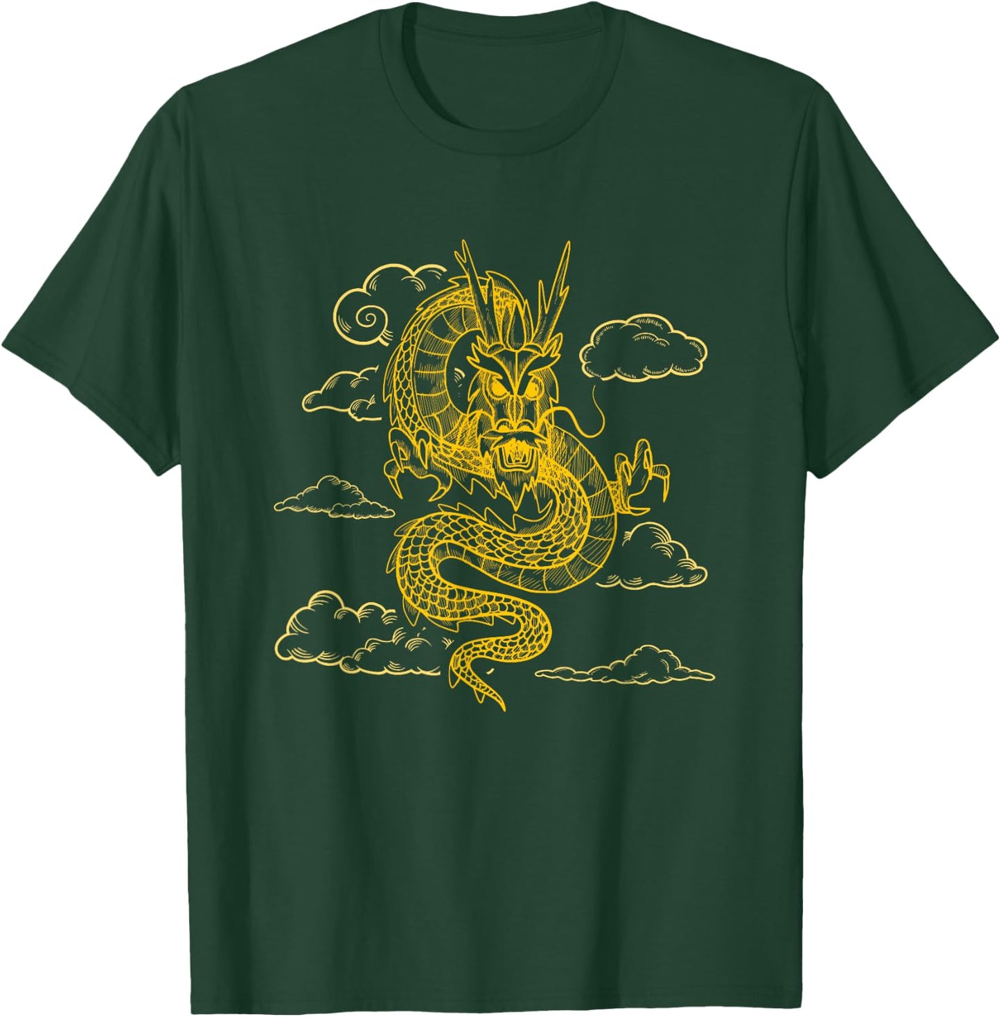 Chinese Dragon T-Shirt - T-Shirt | Forest