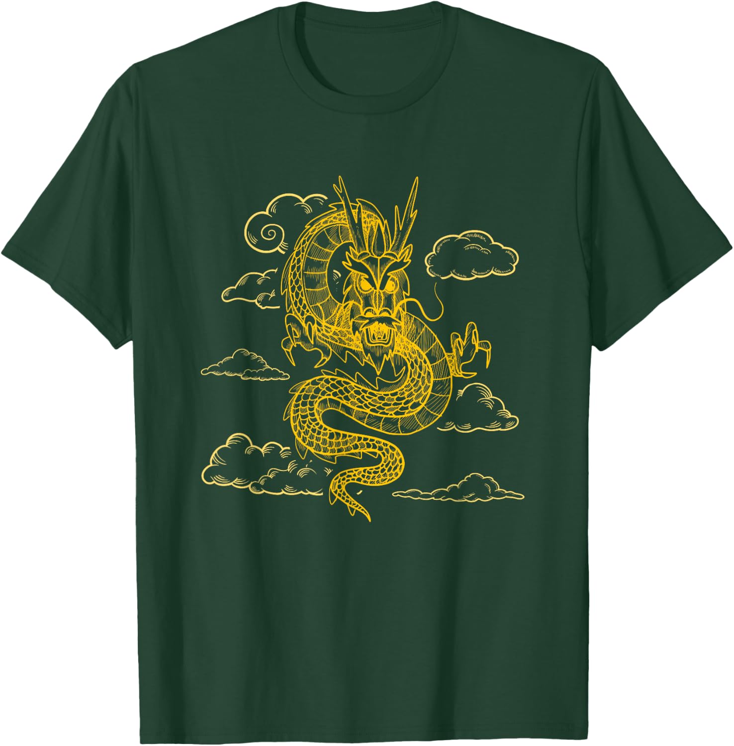 Chinese Dragon T-Shirt - T-Shirt | Forest