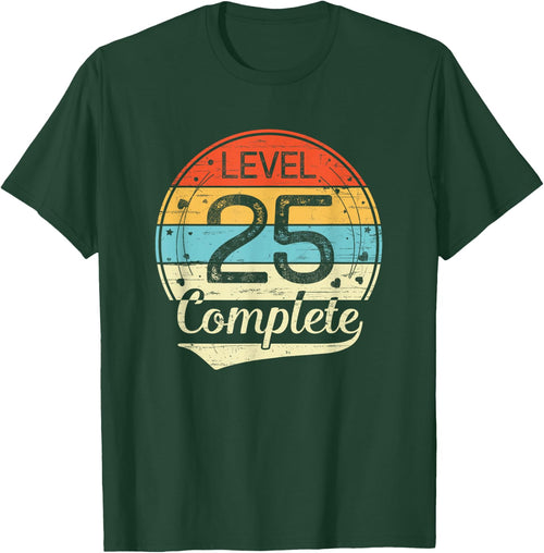 Level 25 Complete Retro 25th Wedding Anniversary