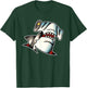 Hammerhead Shark Traditional Tattoo Flash T-Shirt - T-Shirt | Forest