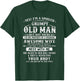 I'm A Spoiled Grumpy Old Man - Awesome Wife Born In August T-Shirt - T-Shirt | Forest