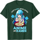 Just A Girl Who Loves Anime and Ramen Bowl Teen Girl T-Shirt - T-Shirt | Forest