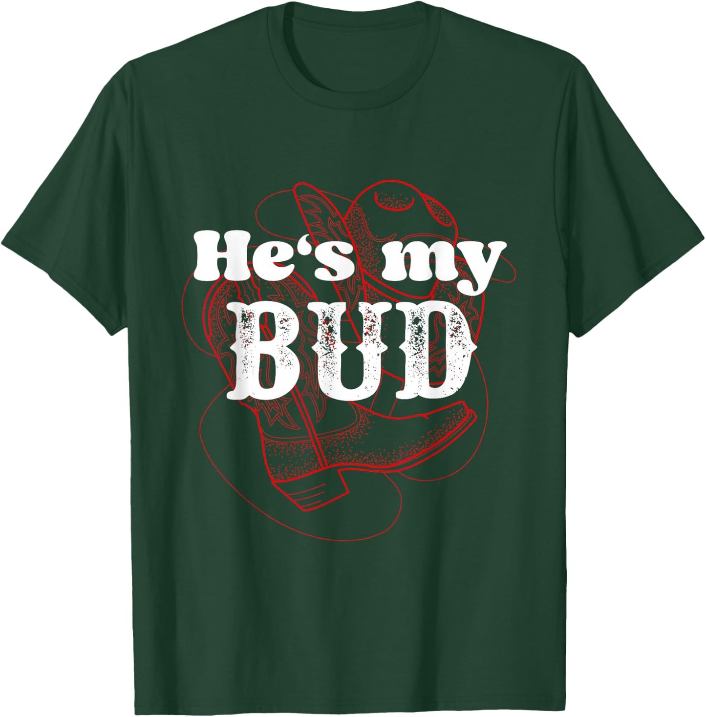 Texas Bud Texas Sissy Square Dance Couple Rodeo T-Shirt - T-Shirt | Forest