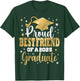 Proud Best Friend Of A Class 2025 Graduate Senior Graduation T-Shirt - T-Shirt | Forest