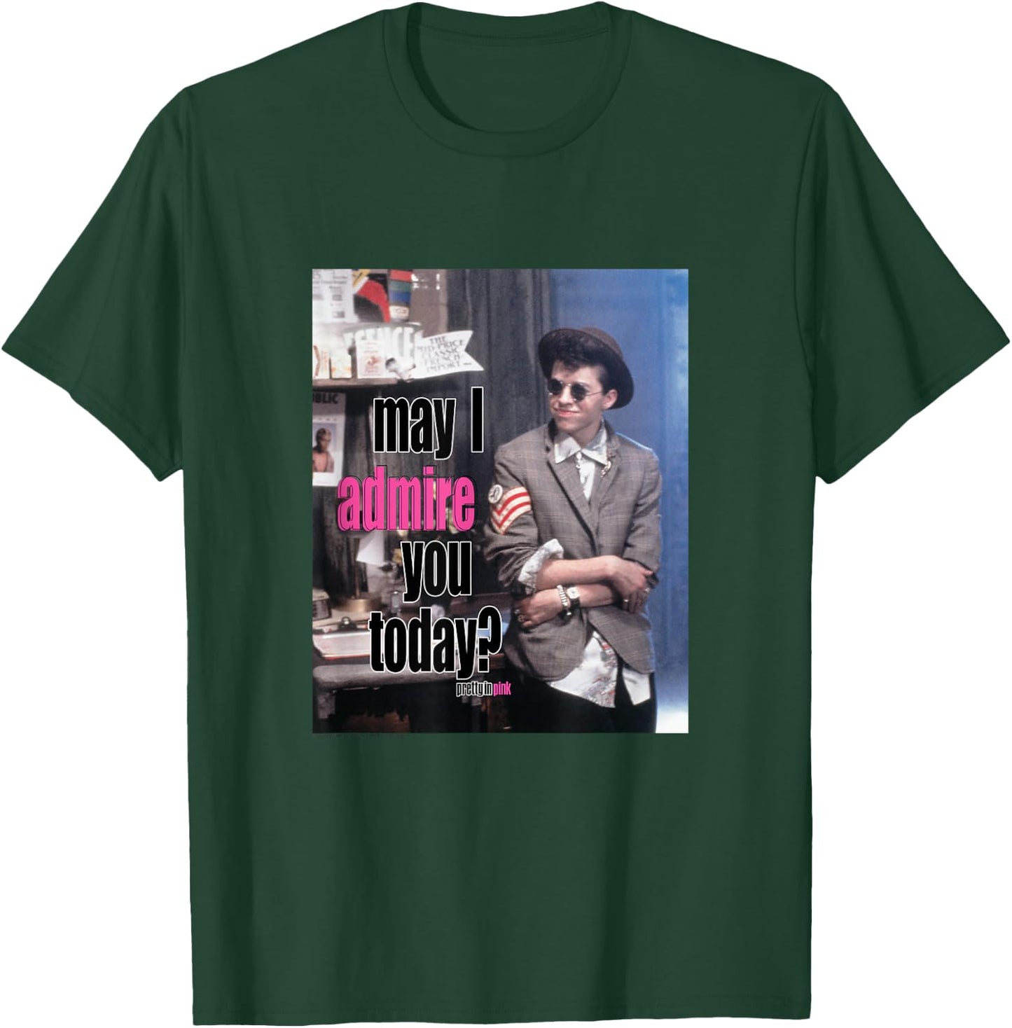 Pretty in Pink May I Admire You Today? Small T-Shirt - T-Shirt | Forest