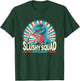 Slushy Squad T-Rex Retro Design T-Shirt - T-Shirt | Forest