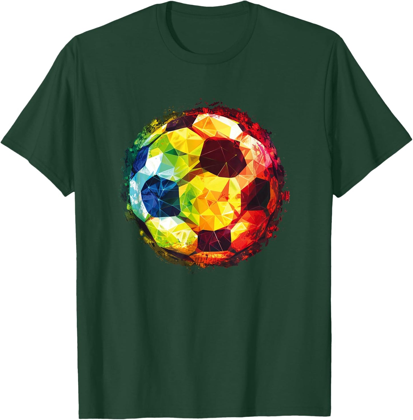 Soccer Ball for All Soccer Lovers T-Shirt - T-Shirt | Forest