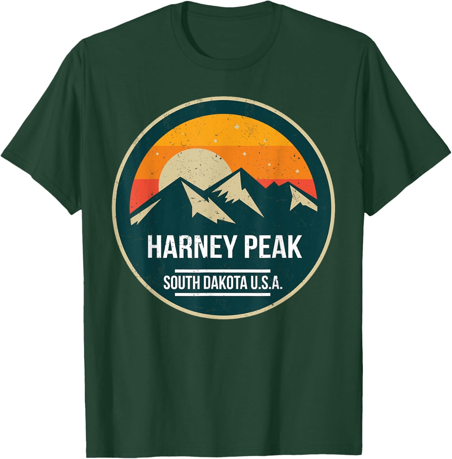 Harney Peak National Park Outdoor nature hiking T-Shirt - T-Shirt | Forest