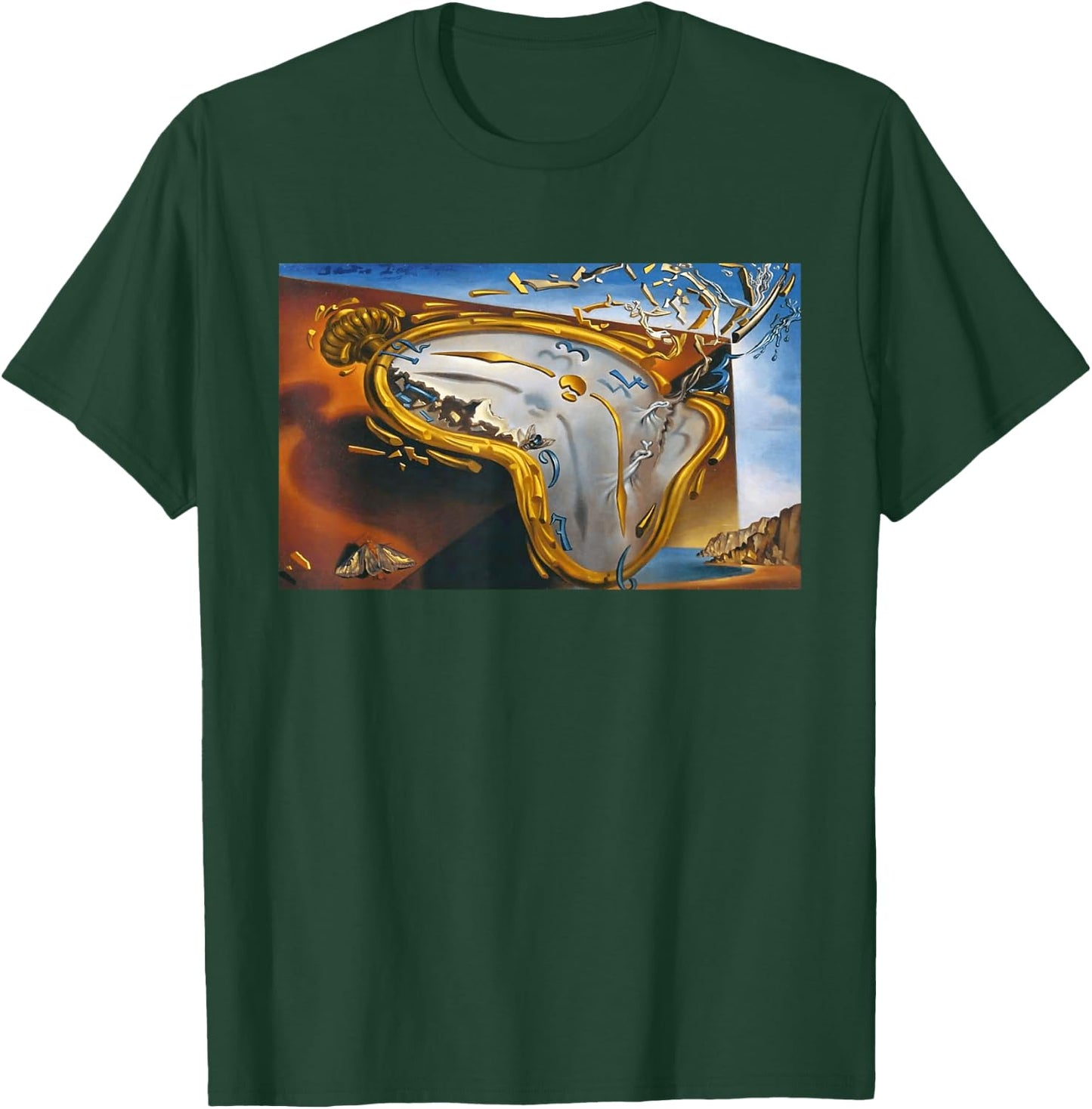 Famous Painting Illustration. T-Shirt - T-Shirt | Forest