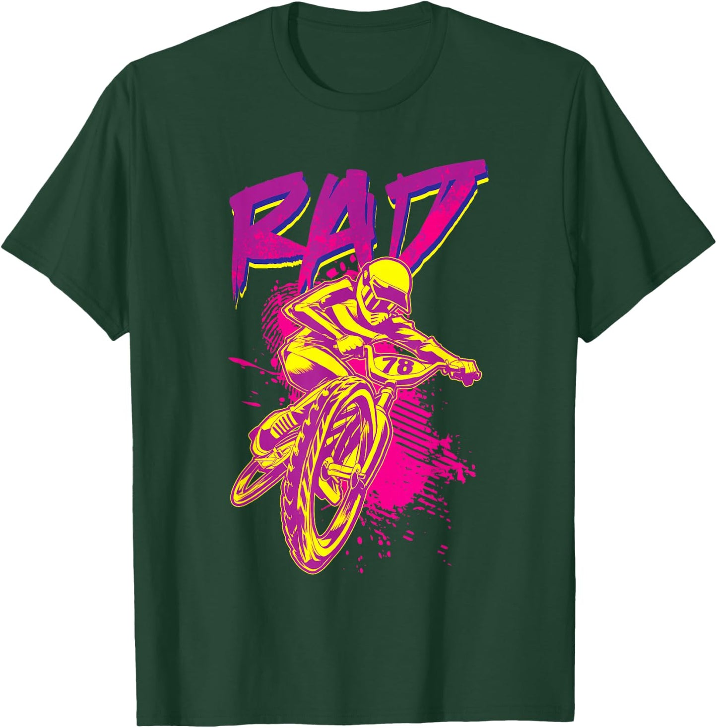 Rad BMX 80s T-Shirt - T-Shirt | Forest